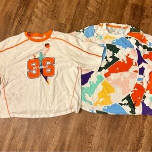 2 Girls WNBA Dicks Sporting Goods Colorful Kids Graphic T-Shirts